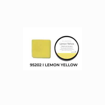 แผ่นสีผสมเทียน - Lemon Yellow