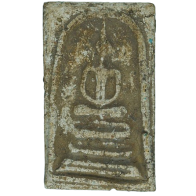 พระสมเด็จ พิมพ์ฐานคู่ ปี2390-2400 เนื้อปูนเปลือกหอย