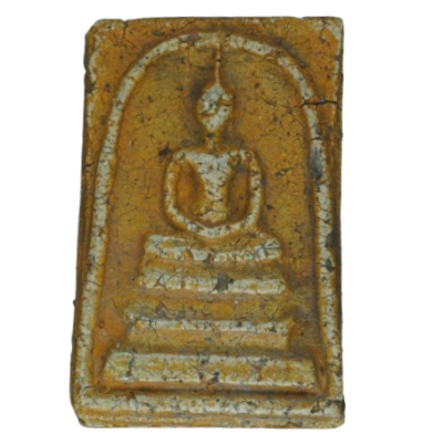 พระสมเด็จวัดระฆัง พิมพ์ใหญ่พระประธาน เกศทะลุซุ้ม ปี2400-2408 เนื้อปูนเปลือกหอย