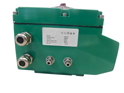 HEA quarter turn electric actuator with handwheel