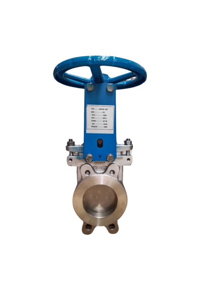 knife gate valve,metal,rising stem#QBZ73W-10K