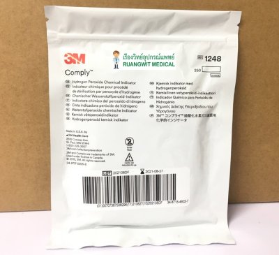 3M Comply Hydrogen Peroxide Chemical Indicator 1248 (Pre-Order 2 สัปดาห์)