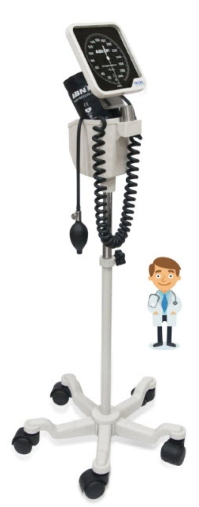 เครื่องวัดความดัน ล้อเข็น ABN รุ่น AS-081R-M