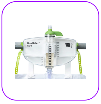 Unometer TM 500 ชุดวัดปริมาณปัสสาวะระบบปิด (วาล์วกันไหลย้อน NRV 1 ตำแหน่ง)