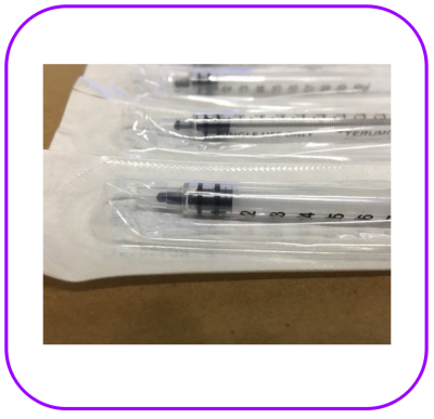 Terumo Syringe 1 ml (low dead space)