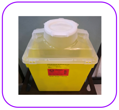 กล่องทิ้งเข็ม BD Sharps Collector 22.7 L (300196)