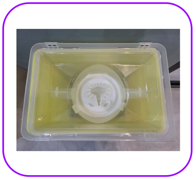 กล่องทิ้งเข็ม BD Sharps Collector 22.7 L (300196)