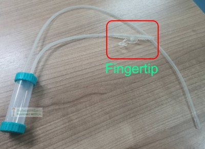 Mucus Extractor with FingerTip - EZ (หลอดเก็บตัวอย่างเสมหะ)