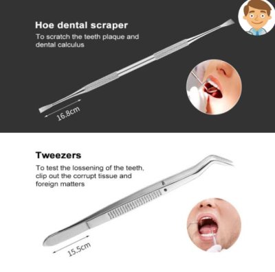 ชุดอุปกรณ์ตรวจฟัน Dental Instrument Kit