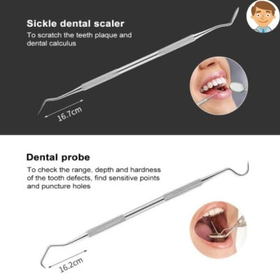 ชุดอุปกรณ์ตรวจฟัน Dental Instrument Kit