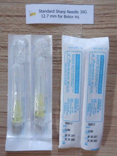 เข็มฉีดยา Jung Rim Needle 30G x 13mm (สำหรับฉีด Botox)