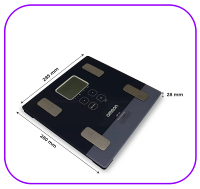 เครื่องชั่งน้ำหนักและวัดปริมาณไขมัน OMRON รุ่น HBF-224 (ประกันศูนย์ไทย 2 ปี)