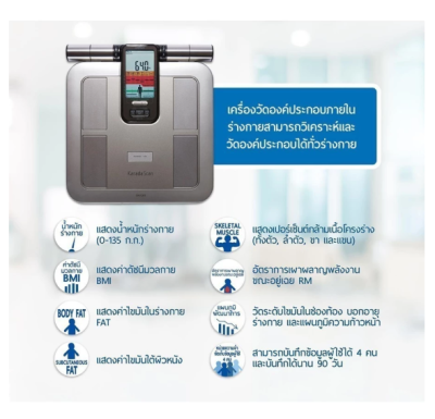 เครื่องชั่งน้ำหนัก OMRON รุ่น HBF-375 (เครื่องวัดองค์ประกอบร่างกาย Body Composition Monitor) (ประกันศูนย์ไทย 2 ปี)
