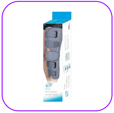 UM F04 Knee Immobilizer Long Type 19 นิ้ว (อุปกรณ์ดามข้อเข่า)