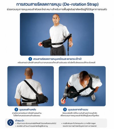 Donjoy UltraSling ER พยุงข้อไหล่ ไซส์ M (รุ่นพรีเมี่ยม)