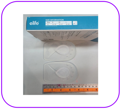 Heel Cushion - Elife ซิลิโคนรองส้นเท้า (2 ชิ้น/กล่อง)