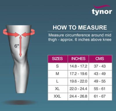 Tynor D09 Functional Knee พยุงเข่า มีแกน