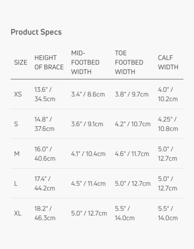 เฝือกลม Aircast AirSelect Standard