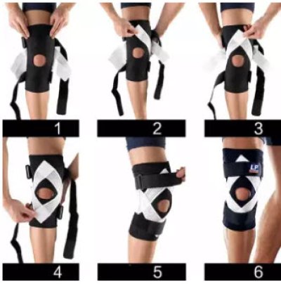 LP Knee Stabilizer (734) พยุงเข่า มีแกน