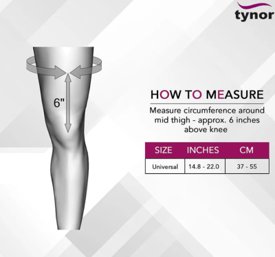 Tynor D10 ROM Knee Brace อุปกรณ์พยุงเข่าปรับได้