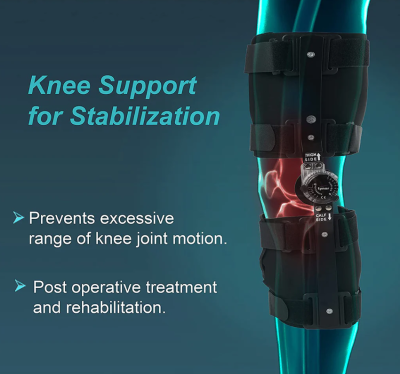 Tynor D10 ROM Knee Brace อุปกรณ์พยุงเข่าปรับได้