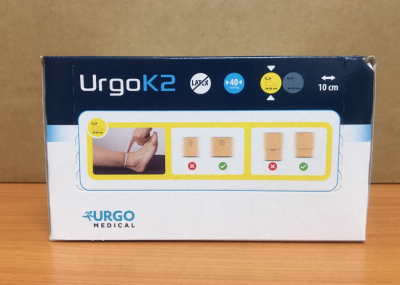 Urgo K2 Latex Free ระบบพันแผลแบบกดทับสองชั้น