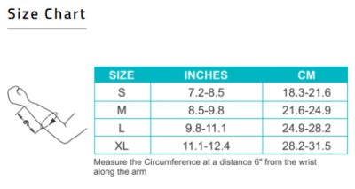 Tynor E44 Wrist Splint with Thumb อุปกรณ์พยุงข้อมือแขนนิ้วหัวแม่มือแม่มือแบบมีแกน