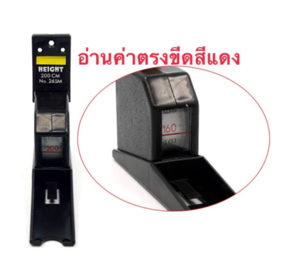 ที่วัดส่วนสูง ติดผนัง Stature Meter ยี่ห้อ PTS