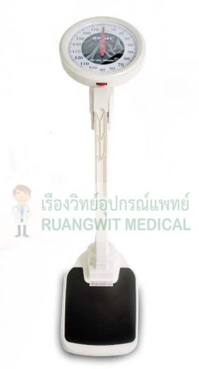 เครื่องชั่งน้ำหนัก JSA-180 180กก. หน้าปัดกลม + ที่วัดส่วนสูง (ส่งฟรี)
