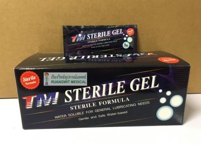TM Sterile Lubricating Jelly 6 g (50 ซอง/กล่อง) เจลหล่อลื่นชนิดซองปราศจากเชื้อ