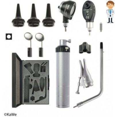 ชุดตรวจหู ตา คอ จมูก Kawe Basic Set C10/E10 (02.11001.002)