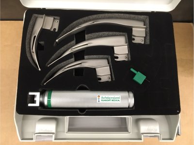 Laryngoscope Fiber Optic Mac Intosh 1,2,3,4 (Hilbro 04.4510.06)