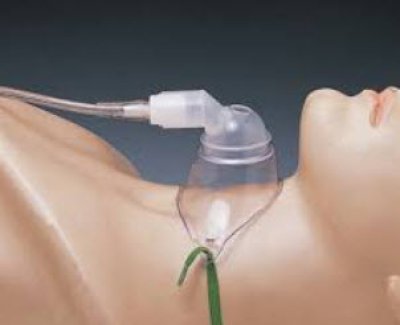 หน้ากากออกซิเจนผู้ป่วยเจาะคอ + สายออกซิเจน Trachea Mask with Tubing (Galemed)