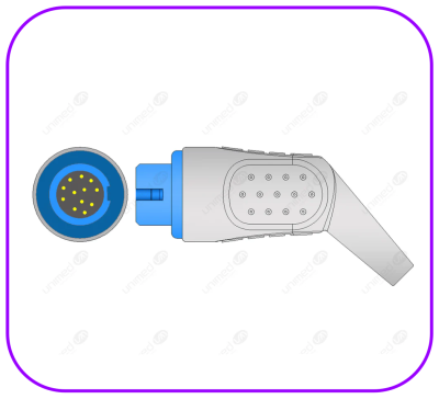 Reusable SpO2 Sensor Adult (3M) Unimed (U410-20) เซ็นเซอร์วัดออกซิเจนปลายนิ้ว แบบใช้ซ้ำ
