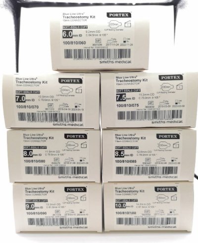 ท่อเจาะคอ Portex Blue Line Ultra Tracheostomy Kit (100/810)