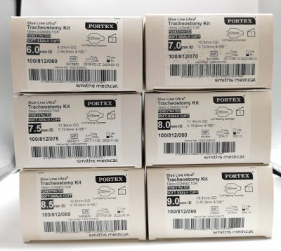 ท่อเจาะคอ Portex Blue Line Ultra Tracheostomy Kit (รุ่นฝึกพูดได้) (100/812)