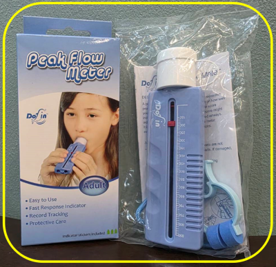อุปกรณ์ทดสอบสมรรถภาพปอด Peak Flow Meters Galemed เด็ก (G4131) exp 10-2023 สินค้าสภาพดี
