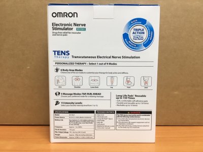 เครื่องนวดกระตุ้นไฟฟ้า Omron HV-F021 / Omron Electronic Nerve Stimulator HV-F021 (ประกันศูนย์ 2 ปี)