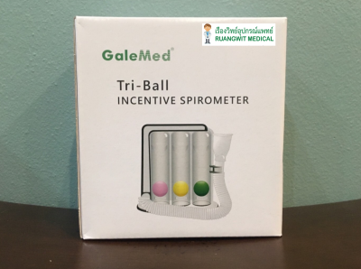 เครื่องบริหารปอด Tri-ball Incentive Spirometer (AL0014)