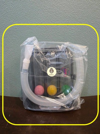 เครื่องบริหารปอด Tri-ball Incentive Spirometer (AL0014)