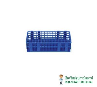 ที่ตั้งหลอดทดลองเล็ก พลาสติก 6x15 ช่อง