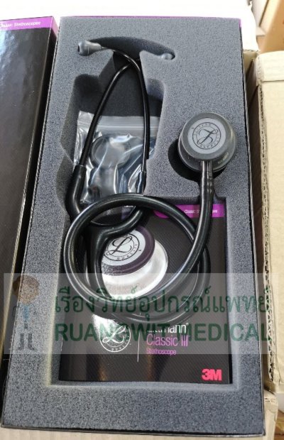 หูฟัง 3M Classic III Stethoscope Black Edition หัวสีดำพิเศษ [5803]