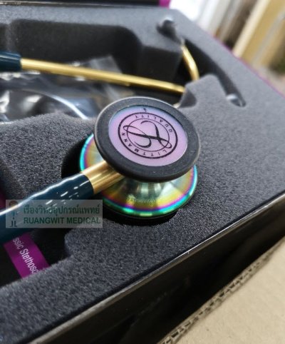 หูฟัง 3M Classic III Stethoscope Caribbean Blue หัวเรนโบว์ [5807]