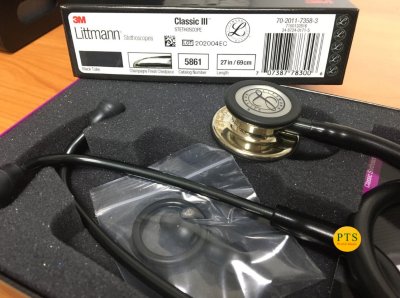 หูฟัง 3M Classic III Black หัวแชมเปญ [5861]