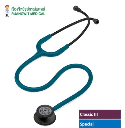 หูฟัง 3M Classic III Caribbean หัวสีดำ [5869]