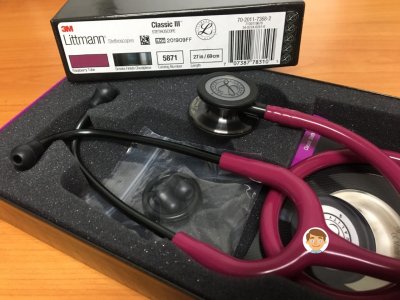 หูฟัง 3M Classic III Raspberry หัวควันบุหรี่ [5871]