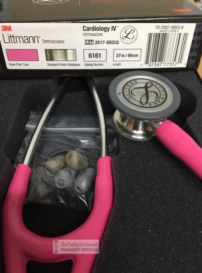 หูฟัง 3M Cardiology IV Stethoscope Rose Pink (6161)