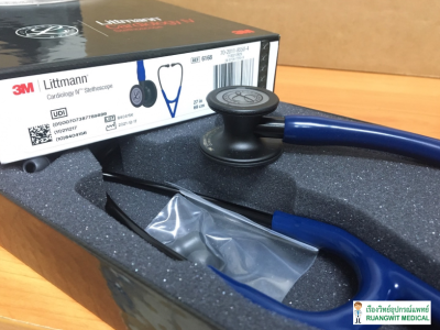 หูฟัง 3M Cardiology IV Navy หัวสีดำพิเศษ (6168)