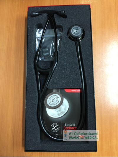 หูฟัง 3M Cardiology IV Black หัวและก้านสีควันบุหรี่ (6232)