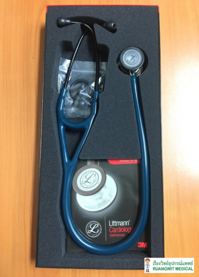 หูฟัง 3M Cardiology IV Caribbean Blue หัวควันบุหรี่ (6234)